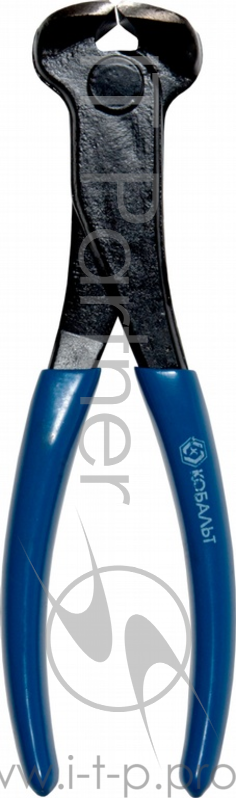 Кусачки КОБАЛЬТ 647-369 торцевые 180мм, CR-V 1шт подвес