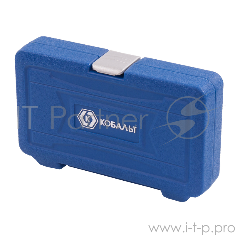 Набор головок КОБАЛЬТ 010201-23 торцевых 1/4'' 23предм. кейс