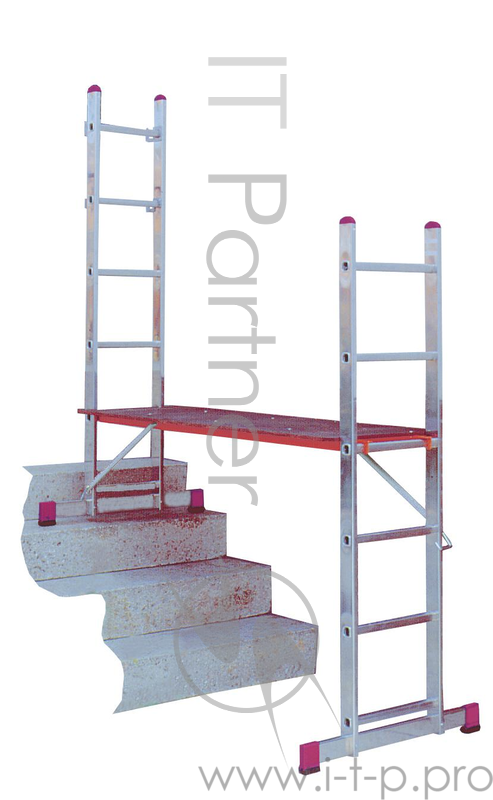 Подмости KRAUSE 080011 2х6 малые лестничные раб. высота 3 и 4,05 м