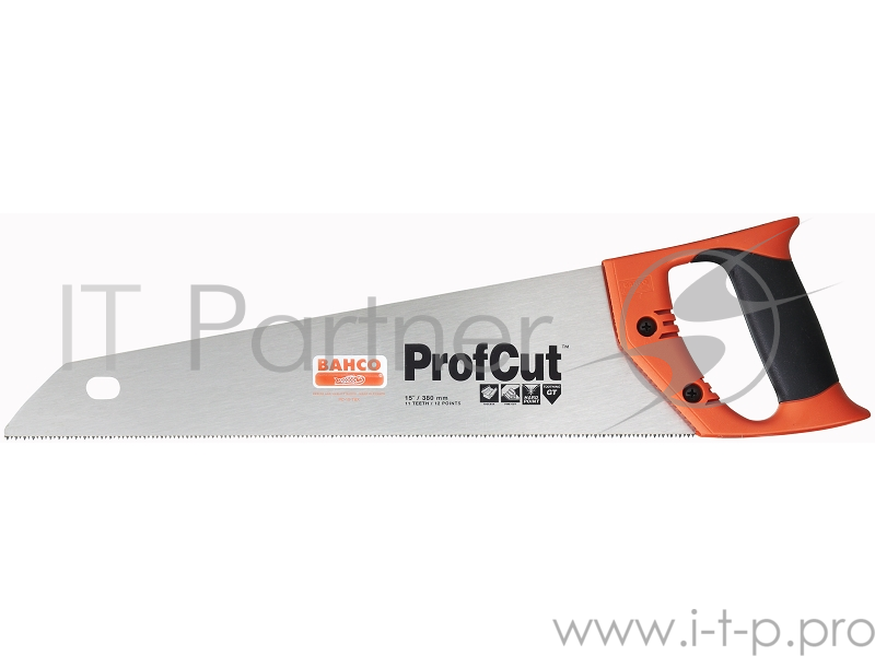 Ножовка BAHCO PC-15-TBX 375мм 15'' по дереву