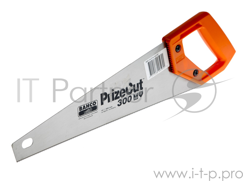 Ножовка BAHCO 300-14-F15/16-HP 350мм 14'' универсальная