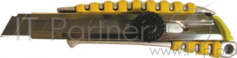 Нож ЭНКОР 9670 со сменным лезвием 18мм металлический корпус