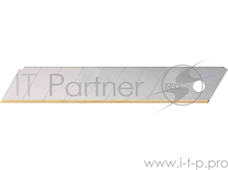 Лезвия сменные NEO 64-020 18мм TYTAN 10шт толщина лезвия 0.5мм