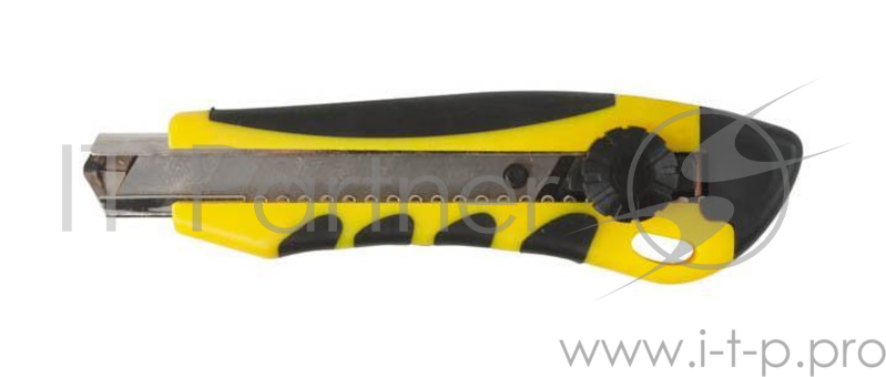 Нож FIT 10253 технический 18мм усиленный вращ.прижим