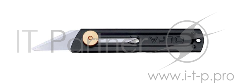 Канцелярский нож OLFA OL-CK-1 нерж.сталь серебр/черный 1.8см