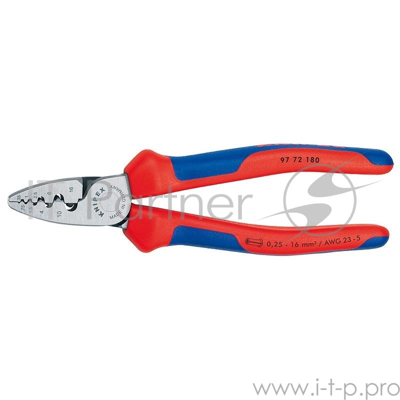 Клещи KNIPEX KN-9772180 ручные для обжима