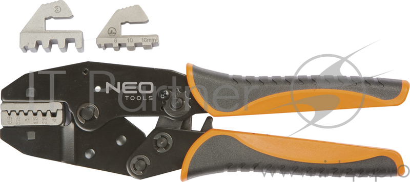 Клещи NEO 01-506 для обжима телефонных наконечников 0.5-16мм2 22-6 AWG
