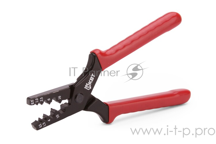 Пресс-клещи КВТ ПКВ-16 для опрессовки наконечников