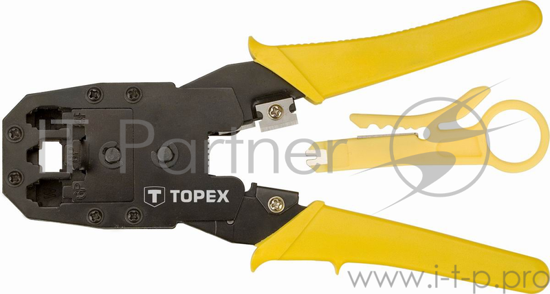 Клещи TOPEX 32D409 для обжима телефонных наконечников 4P/6P/8P