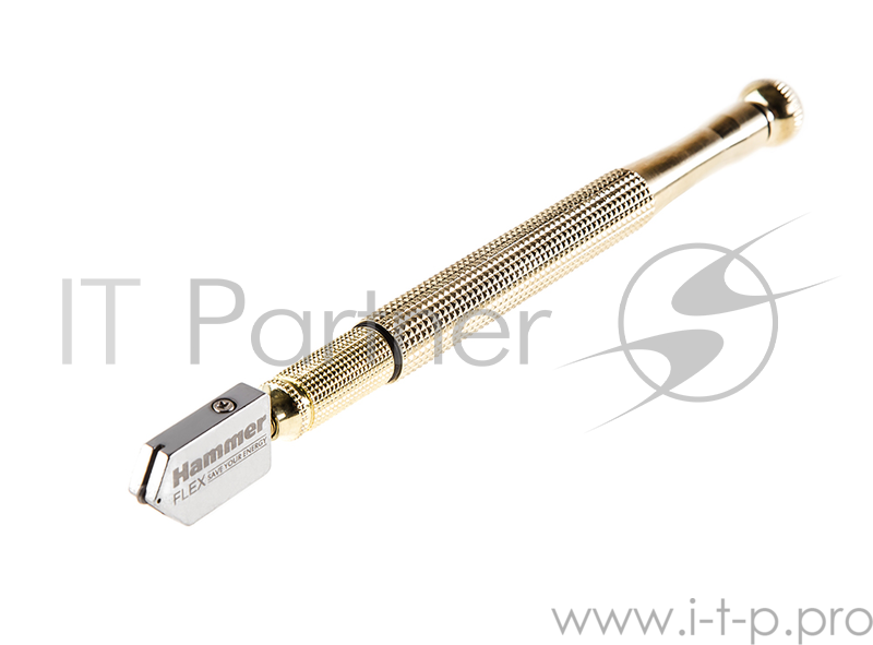 Стеклорез масляный Hammer Flex 601-028 толщина реза 3-8мм, длина 175мм, металл.рукоятка