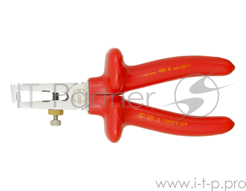 Клещи SHTOK. 08208 съемник изоляции 160мм