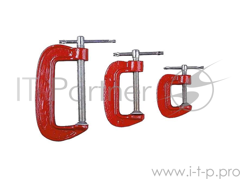 Струбцина FIT 59230 струбцины мини тип g набор 3 шт (25 50 75 мм)