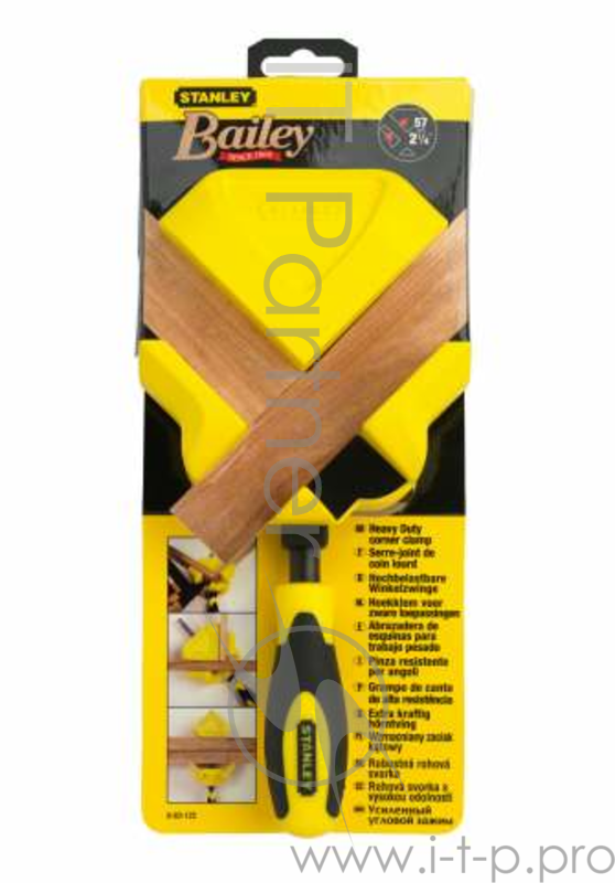 Струбцина STANLEY ''Bailey'' 0-83-122 угловая большого усилия