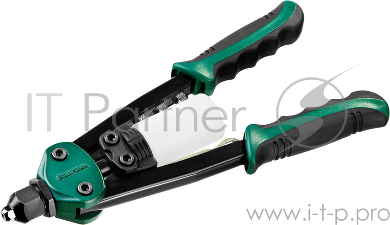 Заклепочник KRAFTOOL 31161 двуручный для заклёпок из al стали нерж стали d=2.4/3.2/4.0/4.8мм