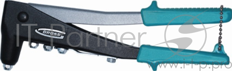 Заклепочник литой GROSS 40401 заклепки 2,4-4,8мм