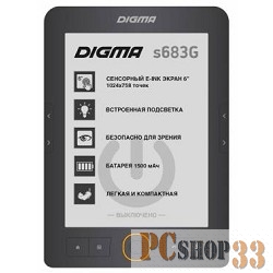Электронная книга Электронная книга Digma S683G 6