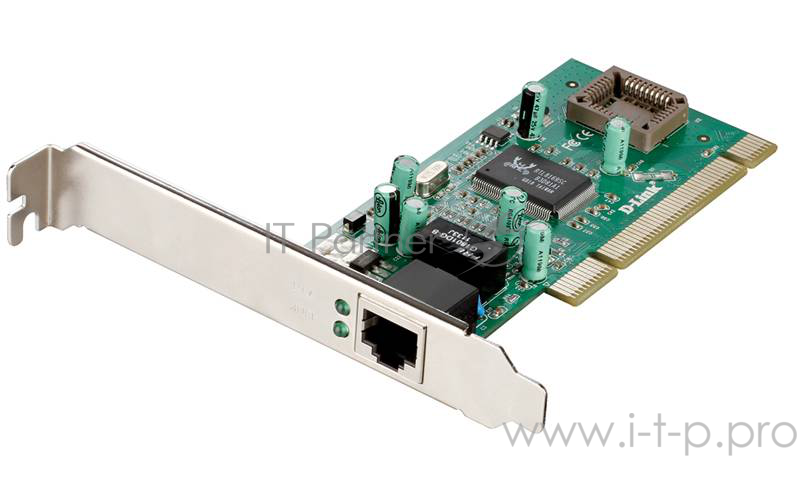 Сетевая карта D-Link DGE-530T/D2B Сетевой PCI-адаптер с 1 портом 10/100/1000Base-T (RTL)