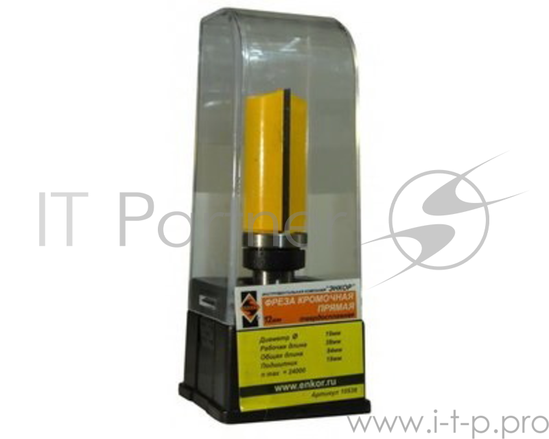 Фреза ЭНКОР 10538 кромочная прямая ф19х38мм хв12мм