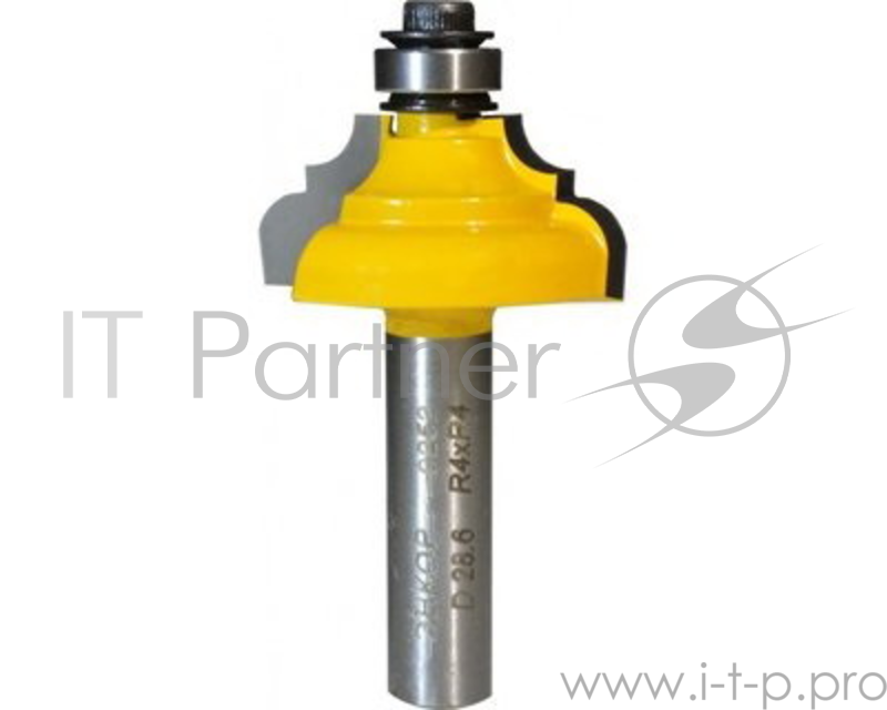 Фреза ЭНКОР 9252 кромочная калевочная ф28.6х13мм R4мм хв8мм