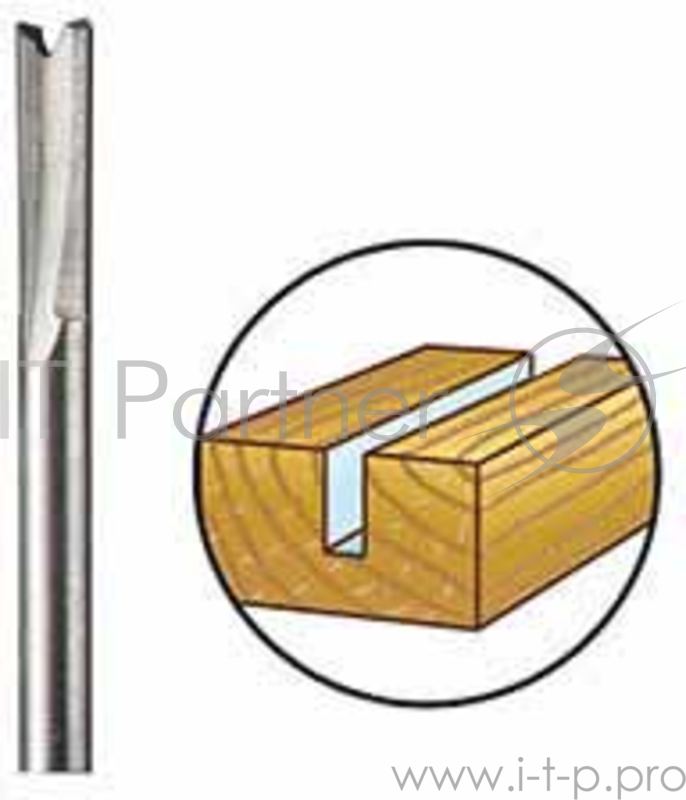 Фреза DREMEL 650 3.2мм хв.3.2мм прямой резец