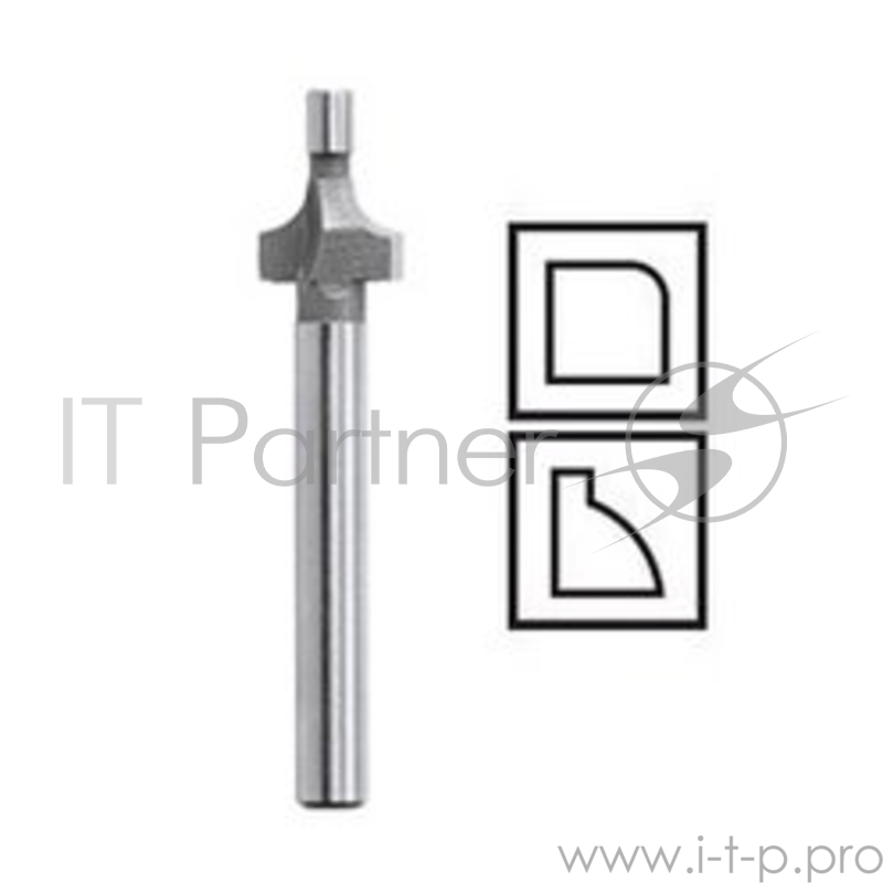 Фреза DREMEL TR615 9.5мм хв.4.8мм для скругления углов, для TRIO