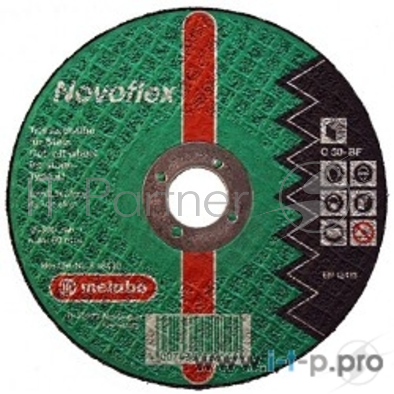 Круг отрезной METABO 617126000 Novorapid по нержавеющей стали 125 Х 1 Х 22 1шт.