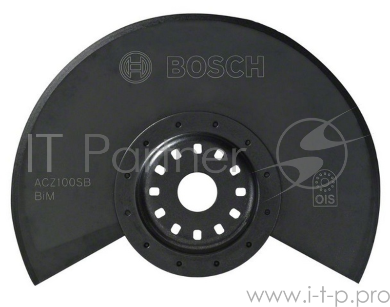 Полотно нож для МФИ BOSCH ACZ100SB (2.608.661.871) сегм.диск, BiM, 100мм, мягк.матер.