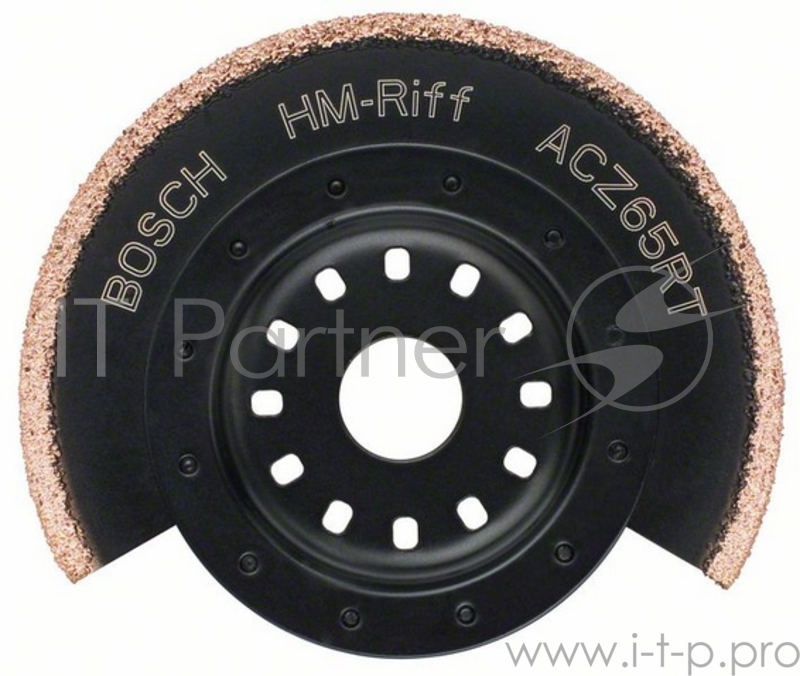 Полотно фрезеров. для МФИ BOSCH ACZ65RT (2.608.661.692) сегм.диск, HM-Riff, 65мм, керамика