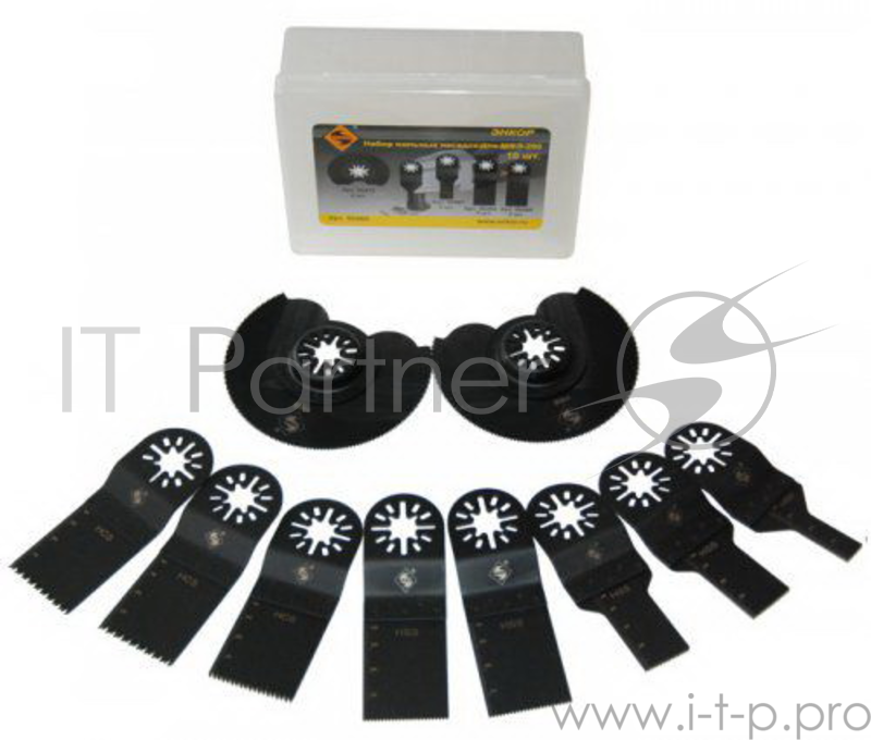 Набор оснастки ЭНКОР 50469 пильных насадок для МФЭ 10шт.