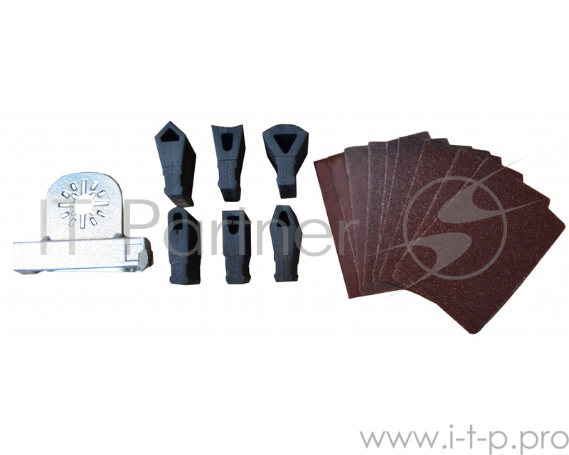 Набор оснастки ЭНКОР 50489 шлифовальных насадок для МФЭ