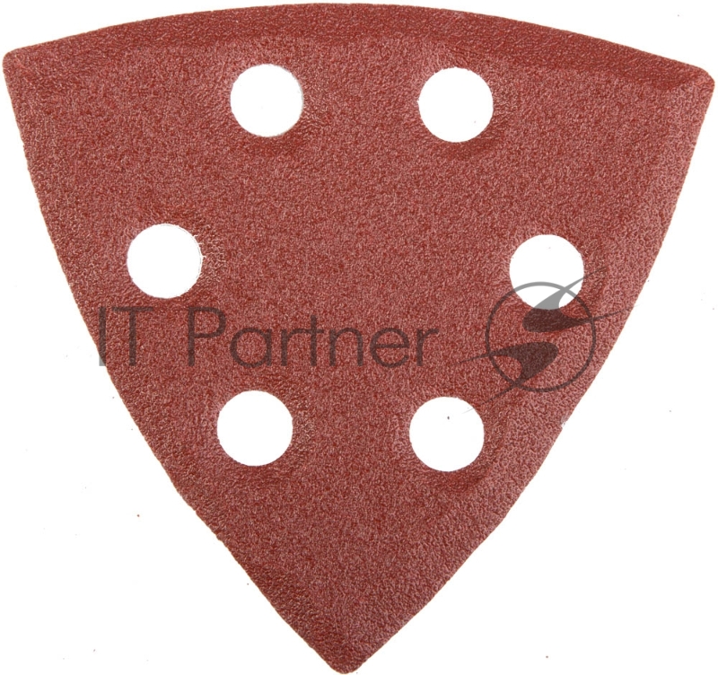 Лист шлифовальный STAYER MASTER 35460-100 треугольный унив.велкро 6отв.P100 93х93х93мм 5шт.