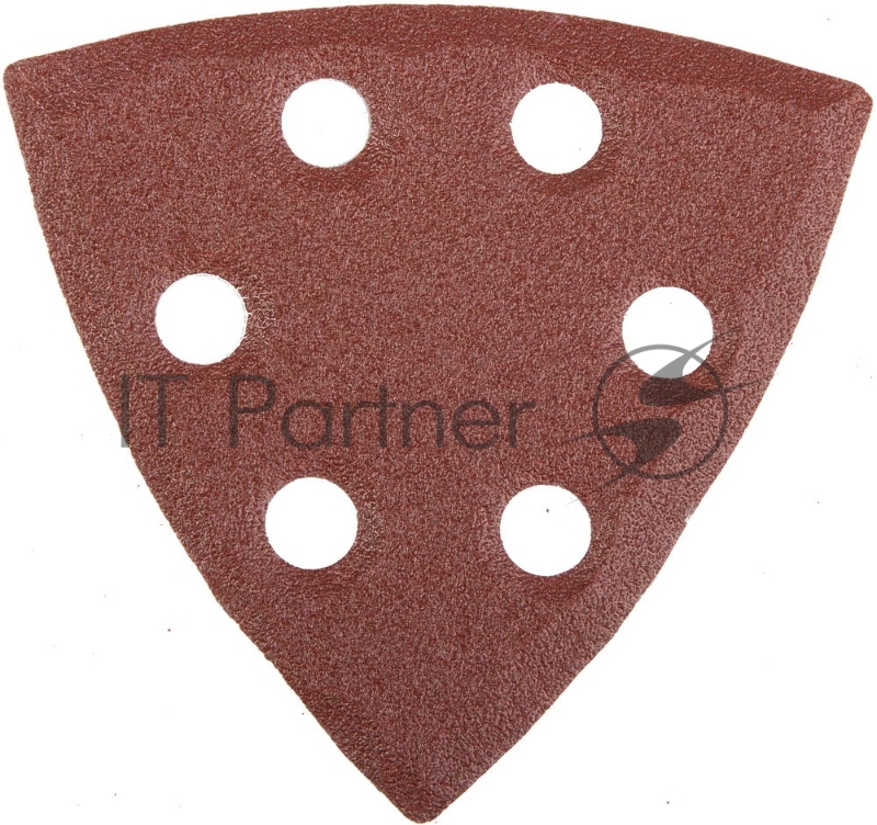 Лист шлифовальный STAYER MASTER 35460-100 треугольный унив.велкро 6отв.P100 93х93х93мм 5шт.