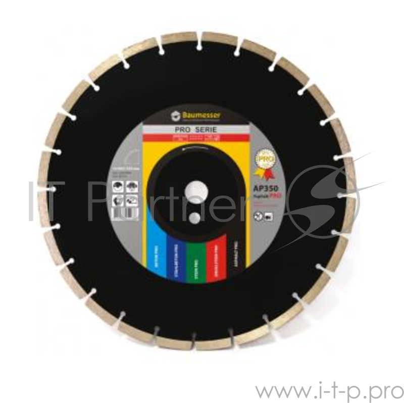 Диск алм. BAUMESSER 1A1RSS C3 Asphalt PRO 264138 300 Х 25.4 сегмент