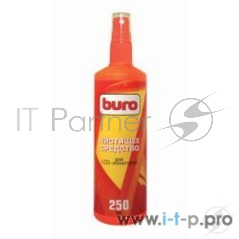 Чистящие средства BURO BU-SLCD 817430 Спрей для чистки LCD-мониторов, КПК, мобильных телефонов, 250 мл.