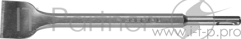 Зубило ЗУБР 29364-40-250 ПРОФЕССИОНАЛ плоское изогнутое для перф. SDS+ 40x250мм