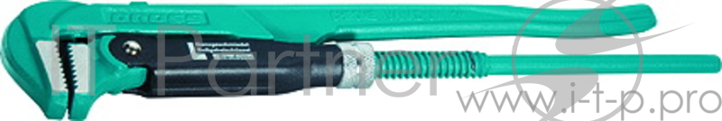 Ключ трубный рычажный GROSS 15601 №1 1 цельнокованный CrV, тип - L