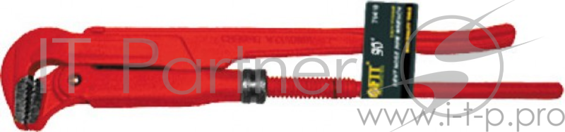 Ключ FIT 70440 газовый crv профи 90°гр тип l 1''