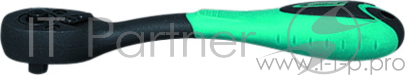 Ключ-трещотка GROSS 14086 1/4, 72 зуба, Comfort, с быстрым сбросом, CrV, 2-х комп. Рукоятка