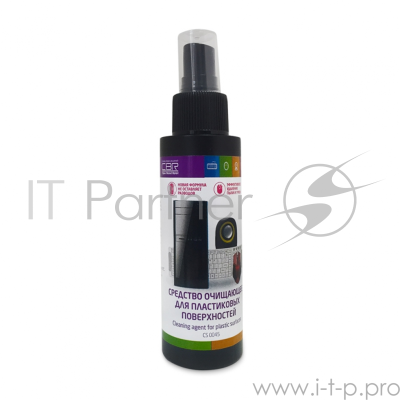 Чистящие средства Средство очищающее для пластиковых поверхностей CBR CS 0045, 100 мл