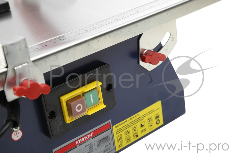 Плиткорез электрический КРАТОН TC-14 600Вт 2950об/мин диск 180х22.2мм