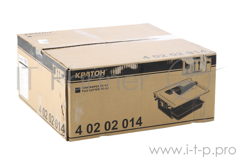 Плиткорез электрический КРАТОН TC-14 600Вт 2950об/мин диск 180х22.2мм