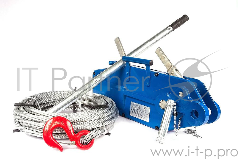 Лебедка механическая TOR ZNL 3200 рычажная тросовая 3.2т l=20м