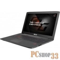 Ноутбук Asus GL752VW-T4474T 90NB0A42-M06610 grey metal 17.3