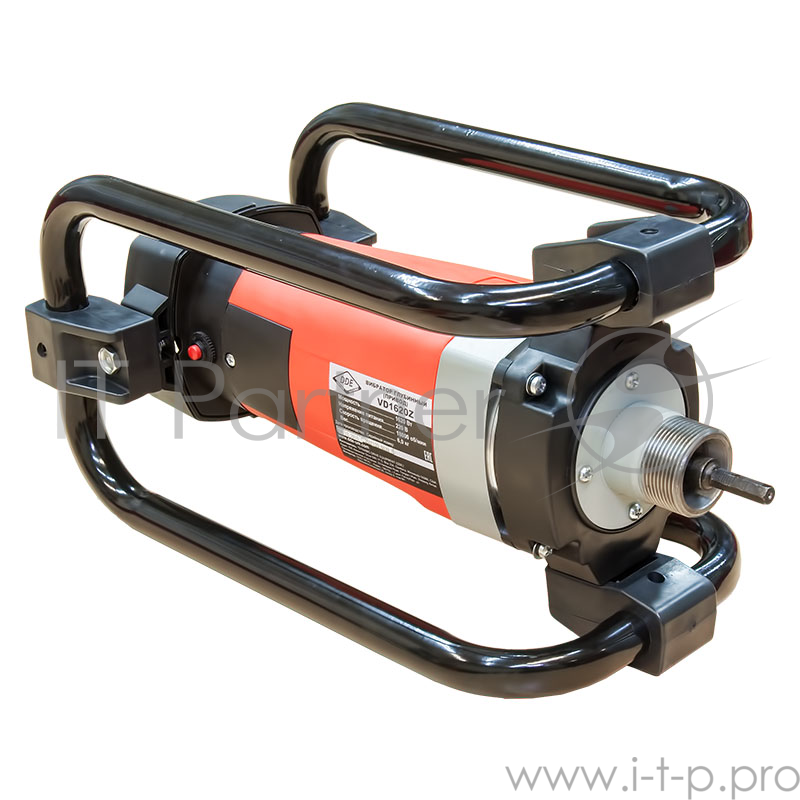 Вибратор DDE VD1620Z глубинный 1620Вт 18000об/мин 6кг вал ZX45 6м