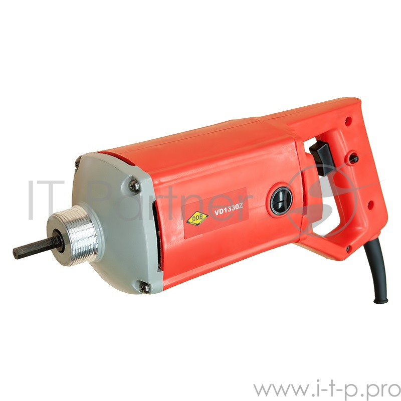 Вибратор DDE VD1330Z глубинный 1330Вт 13000об/мин 3.3кг вал ZX35 до 3м
