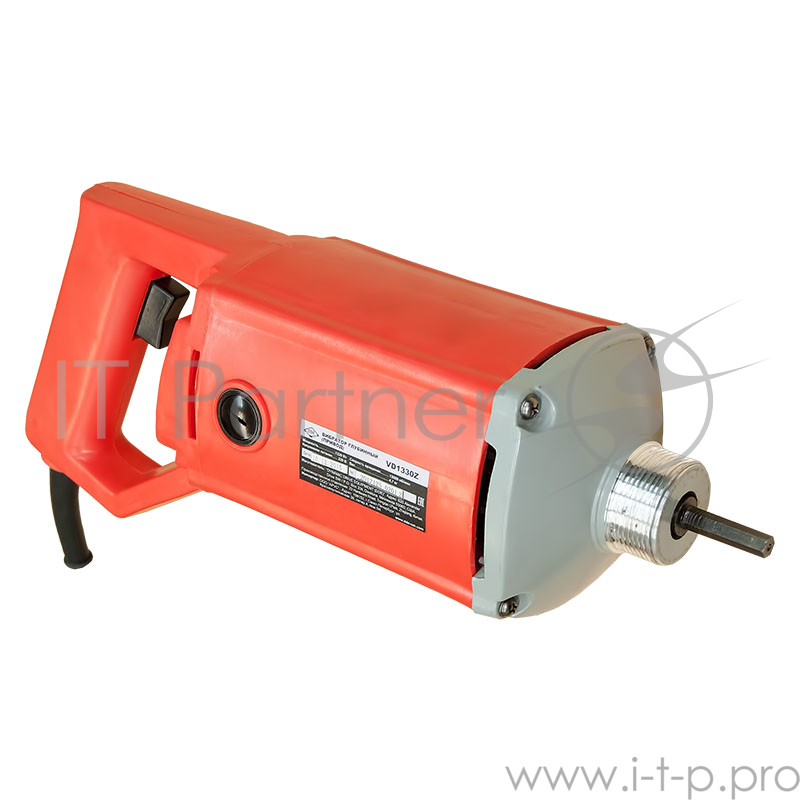 Вибратор DDE VD1330Z глубинный 1330Вт 13000об/мин 3.3кг вал ZX35 до 3м