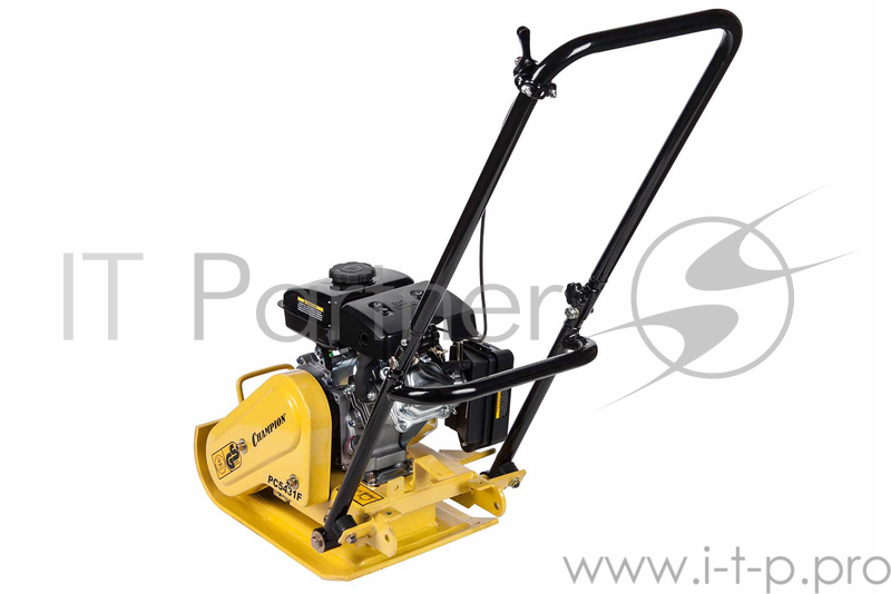 Виброплита CHAMPION PC5431F бензиновая 1.65кВт 8.2кН 20см 350м2/ч 43х3см 54кг