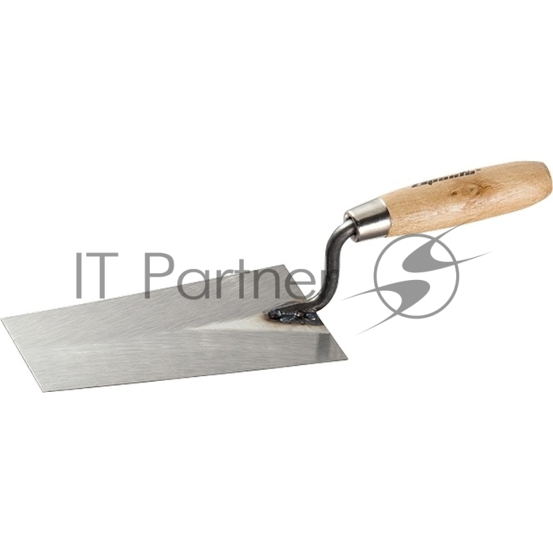 Кельма SPARTA 862765 каменщика стальная 200мм деревянная ручка