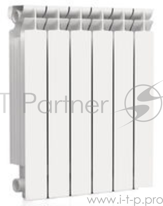 Радиатор биметаллический ROMMER Optima BM 500/78 6 секций теплоотдача 750Вт