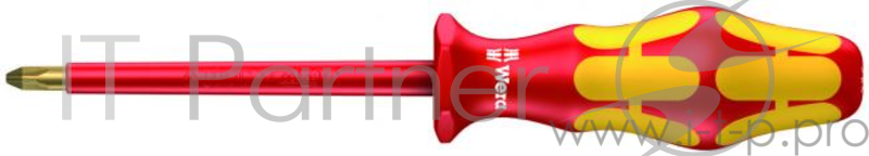 Отвертка WERA 006164 PZ2 х 100мм VDE 1000V многокомпонентная